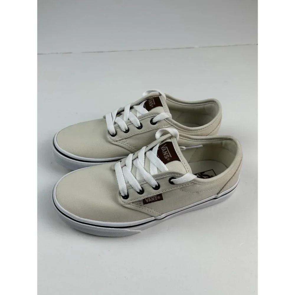 NIB Vans Atwood Woven Turtledove Sneakers Boy's Size 2 - Picture 5 of 10